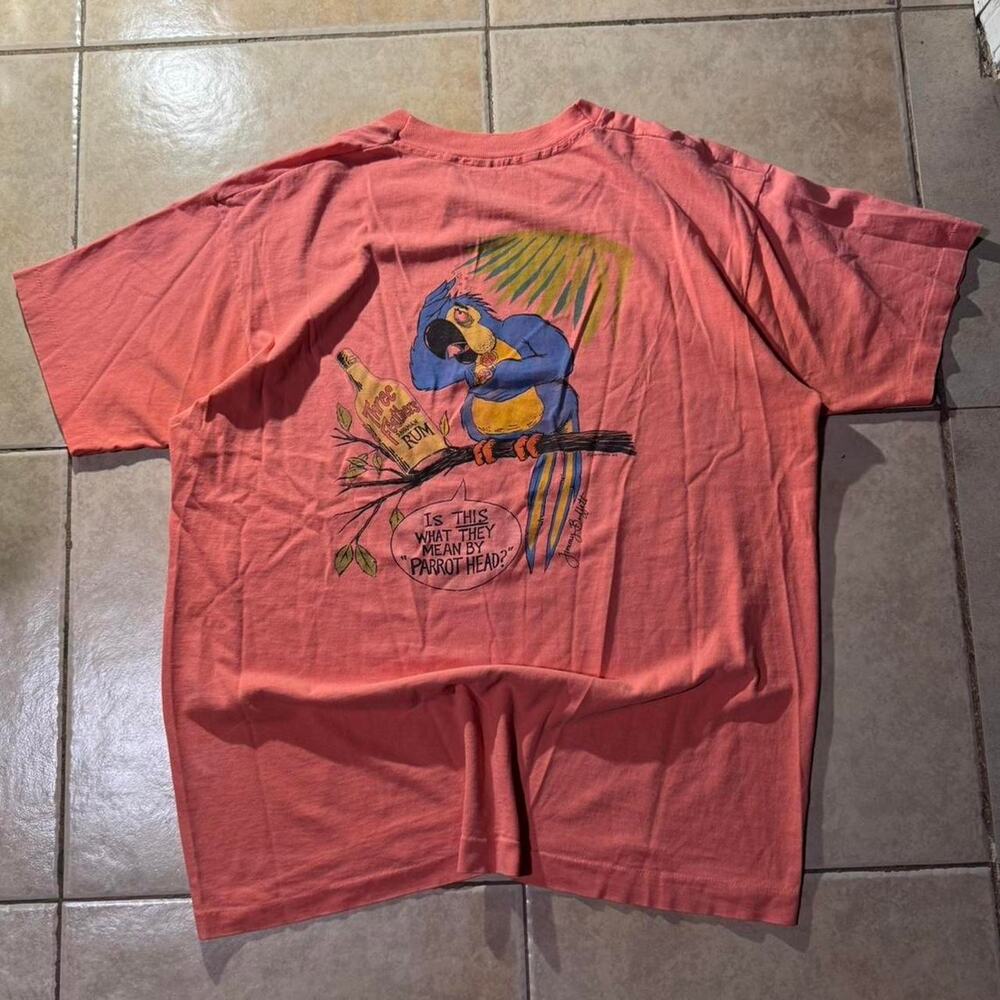 Vintage jimmy buffett 1986 wasted Away early mid 90's Size Xl In Mens tee
